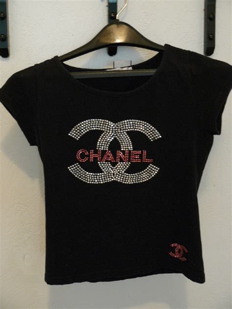 authentic chanel t shirts.